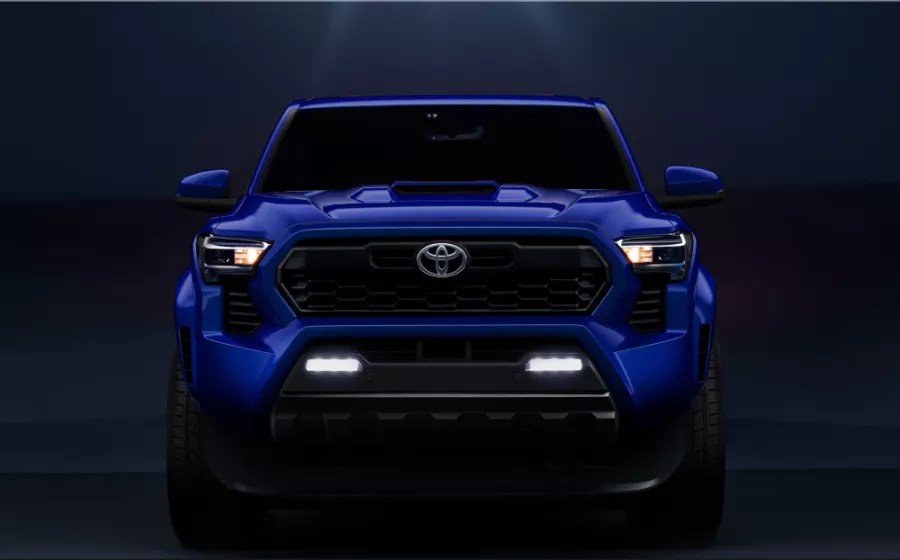 How the 2024 Toyota Tacoma Shines in the New "Blue Beetle" Movie